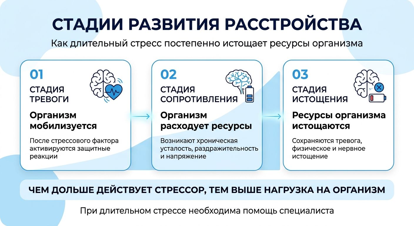 Лечение стресса в Вельске инфографика